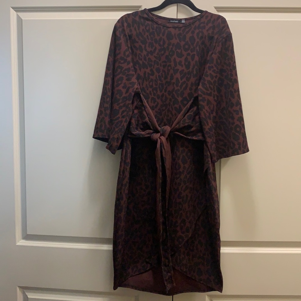 New Cheetah/Leopard Boohoo Dress Size 16 (US Size)